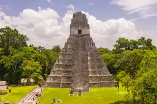 Tikal Temple 1 Maya - Shutterstock