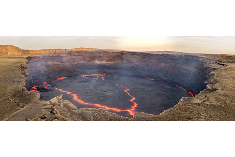 The summit lava lake of Erta'Ale