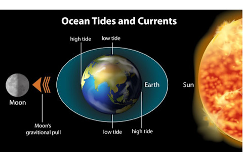 Sun Earth Moon tides
