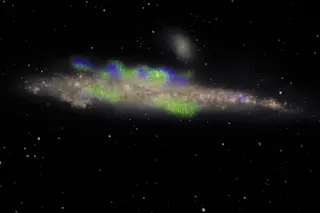 GalaxyNGC4631MagneticFieldReversals