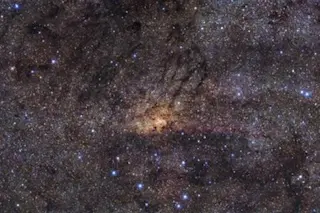 milky way supernova center