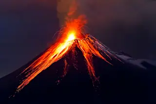 Erupting-Volcano