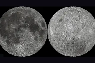 Moon, Front and Back - NASA