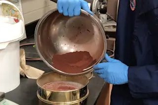 Fake Mars Dirt - University of Central Florida, Karen Norum