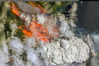 Australian Bushfires Seen From Space