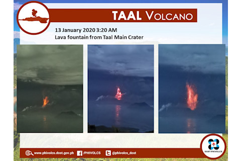 Taal Lava Fountain