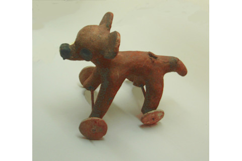Remojadas Wheeled Figurine
