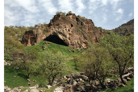 Shanidar Cave Entrance - Graeme Barker