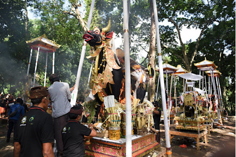 cremation ceremony - Bali - death