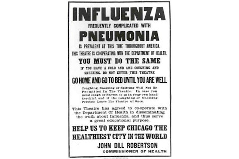 flu poster 1900s - OSU.edu