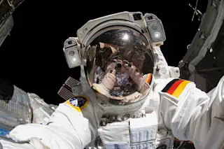 Astronaut Alexander Gerst on ISS - NASA