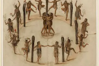 John White native american art -CC BY-NC-SA