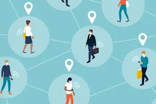Contact Tracing COVID Pandemic App - Shutterstock