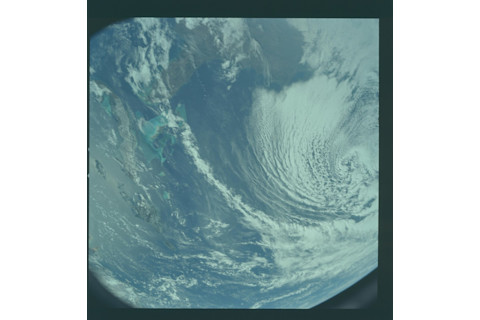 The view just south of Florida. NASA.