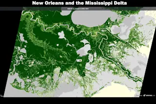 New Orleans and the Mississippi River Delta