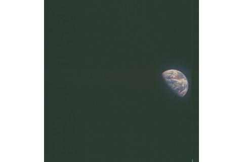 Translunar flight of Apollo 8. NASA.