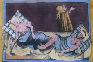 bubonic plague painting