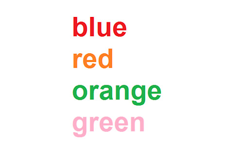 Stroop Effect