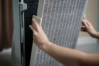 Air Filter Installation - Shutterstock