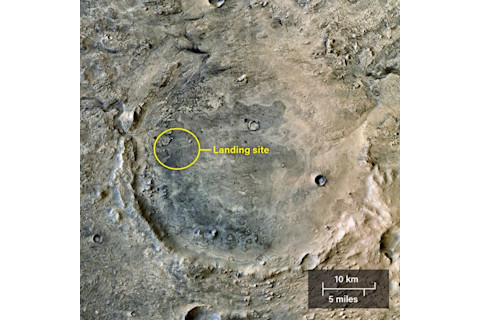 Jezero Crater, Mars - NASA