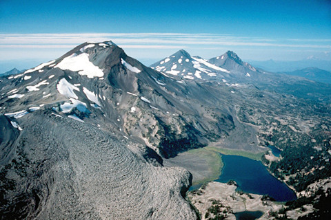 Three Sisters Mountains, Oregon - USGS