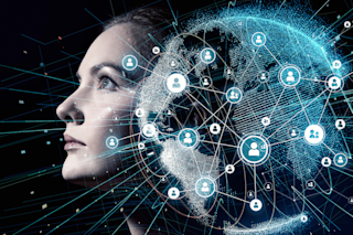 Computer Simulation Life AI Matrix - Shutterstock