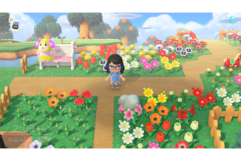 Animal Crossing flowers