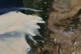 Oregon and California Wildfires in 2020