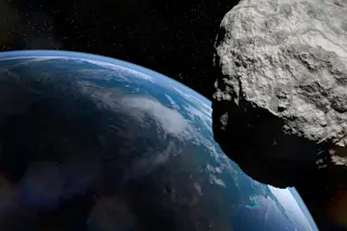 Asteroid Approaching Earth - Shutterstock