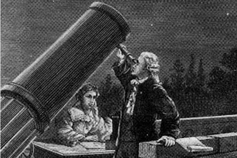 William Herschel and Caroline Herschel