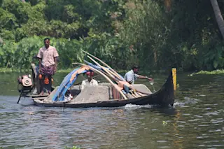 Sand mining in India