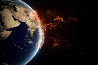 Earth extinction concept - shutterstock