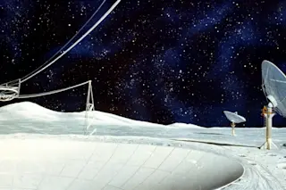 telescopes on the moon