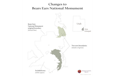 Bears Ears National Monument Before and After