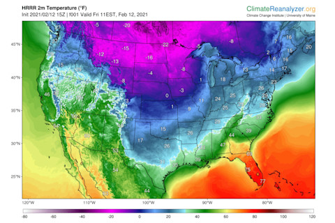 Forecast Temperatures