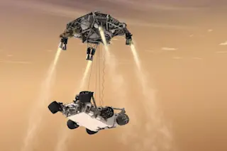 NASA mars skycrane