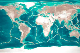 plate tectonics - shutterstock