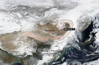 Deadly Dust Storm in Asia