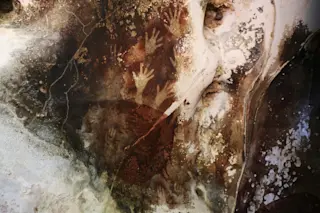 example of Sulawesi cave art - shutterstock 662946886
