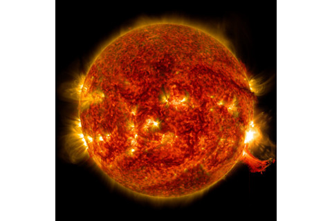 Sun Solar Flares - NASA
