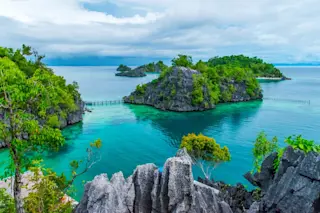 Sulawesi island view