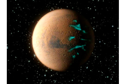 aurora on mars