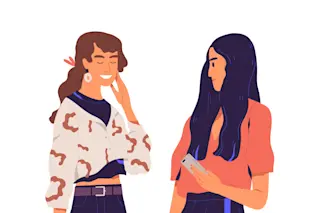 illustration conversation - shutterstock 1915158823