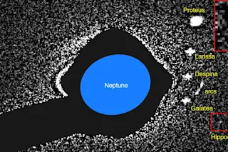 image of a few of neptune's moons