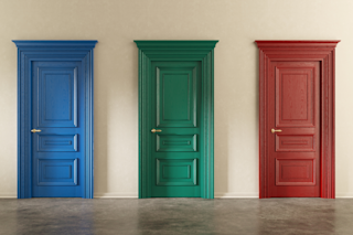 Three doors
