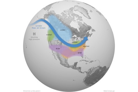 Typical La Niña Impacts