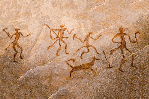 ancient hunters and dogs