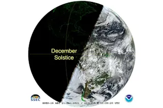 Earth on the December Solstice