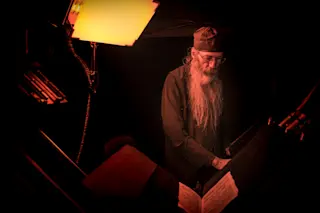 Father Justin oversees digitization