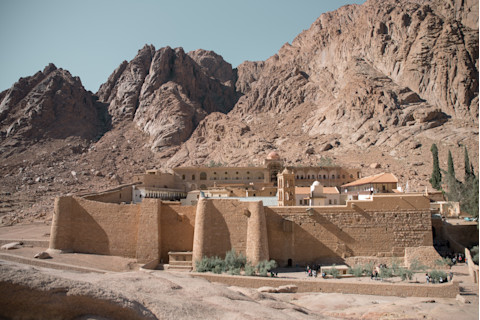 Saint Catherine's Monastery exterior view